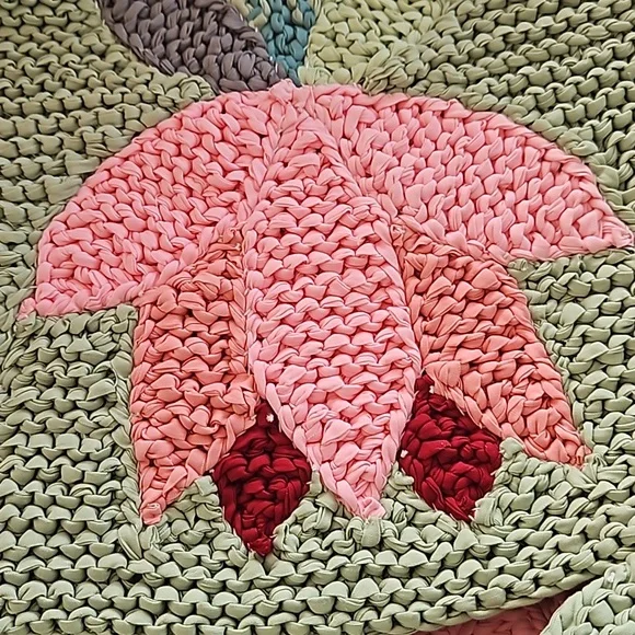 NWT JODI BOISSON HAND MADE RUG - Picture 8 of 16